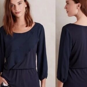 Anthro Deletta | Top EUC XS Cold Shoulder Pullover